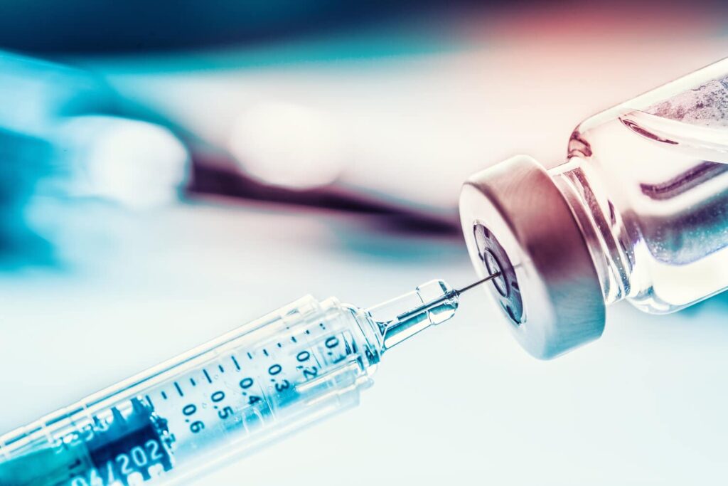 needle-going-into-vial-for-IV-push Regular Vitamin Injections